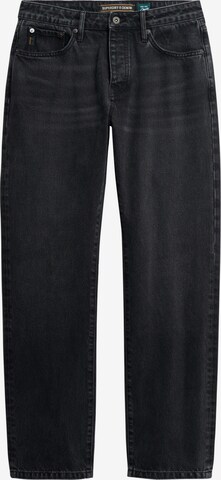 Superdry Regular Jeans in Blauw: voorkant