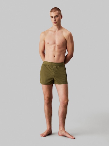 Calvin Klein Swimwear Badeshorts in Grün