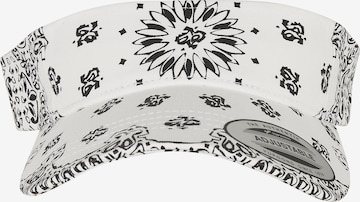 Cappello da baseball ' Visor' di Flexfit in bianco: frontale