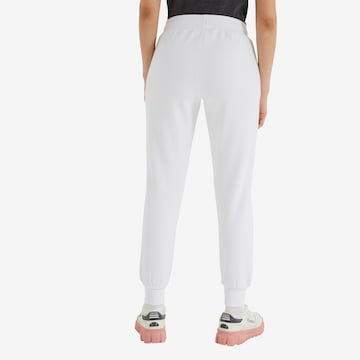 ELLESSE Tapered Trousers in White