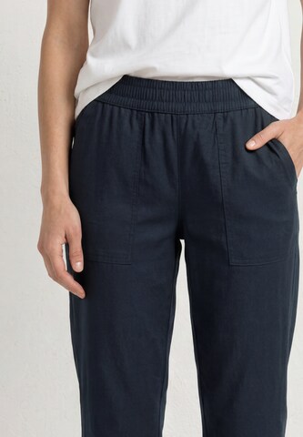 STREET ONE Slimfit Hose in Blau