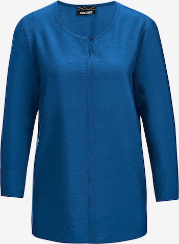Chemisier Goldner en bleu : devant