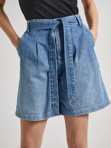 Pepe Jeans Loose fit Pleated Jeans in Blue