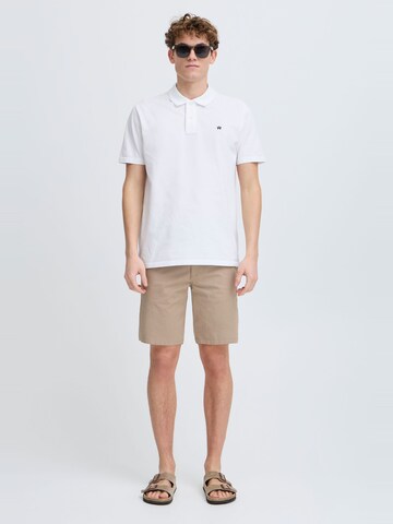 Regular Pantalon chino 'Siero' Kronstadt en marron : devant