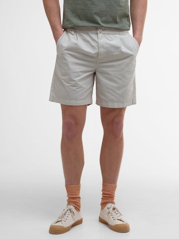 Barbour Regular Broek 'Rickfell' in Beige: voorkant