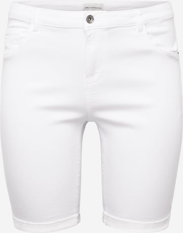 ONLY Carmakoma Jeans 'THUNDER' in White: front