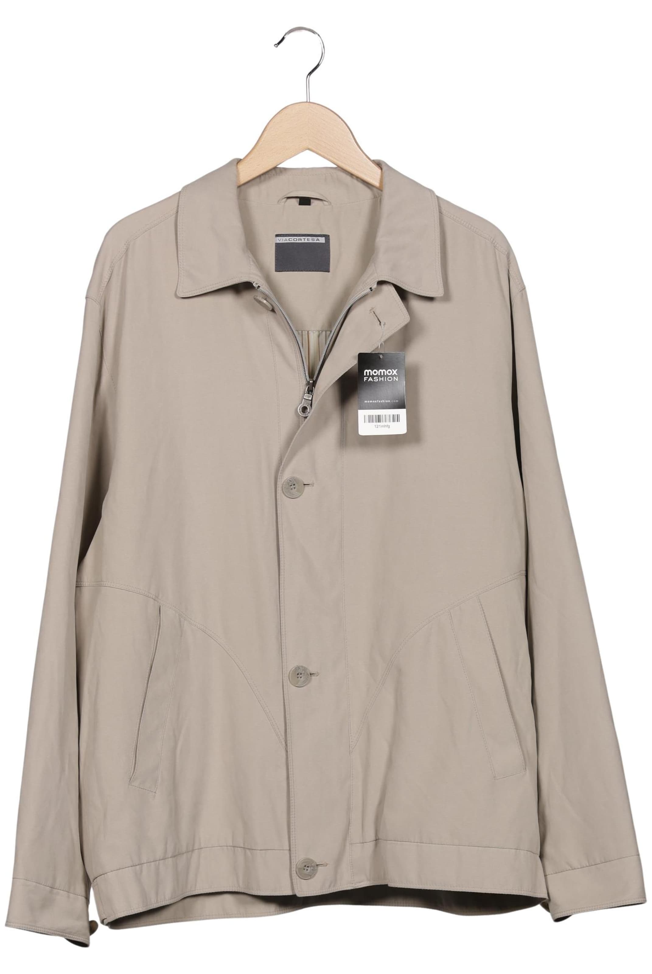 Via Cortesa Jacket & Coat in XXL in Beige: front