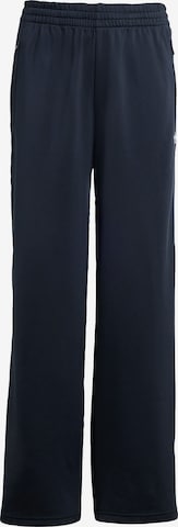 ADIDAS ORIGINALS - Loosefit Calças 'Firebird' em preto: frente