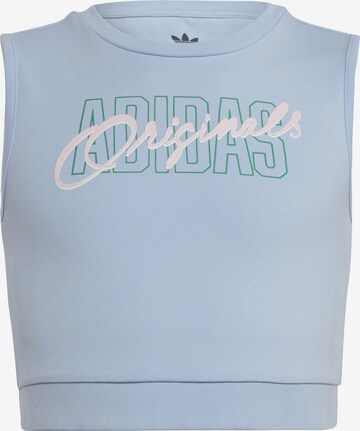 Top 'Graphic Print ' di ADIDAS ORIGINALS in blu: frontale