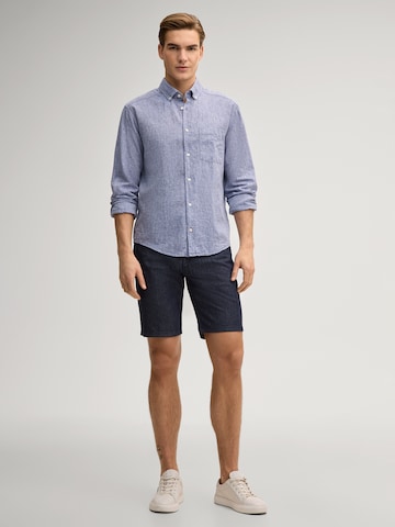 JOOP! Jeans Regular fit Button Up Shirt 'Hali' in Blue