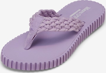 Séparateur d'orteils Marc O'Polo en violet : devant