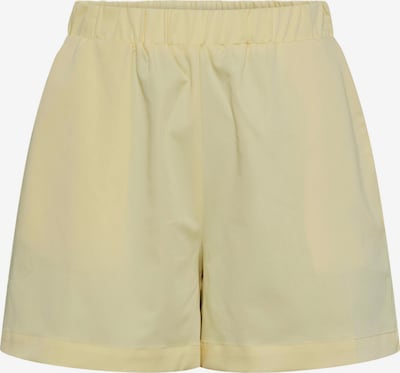 PIECES Housut 'Abby' värissä pastellinkeltainen, Tuotenäkymä