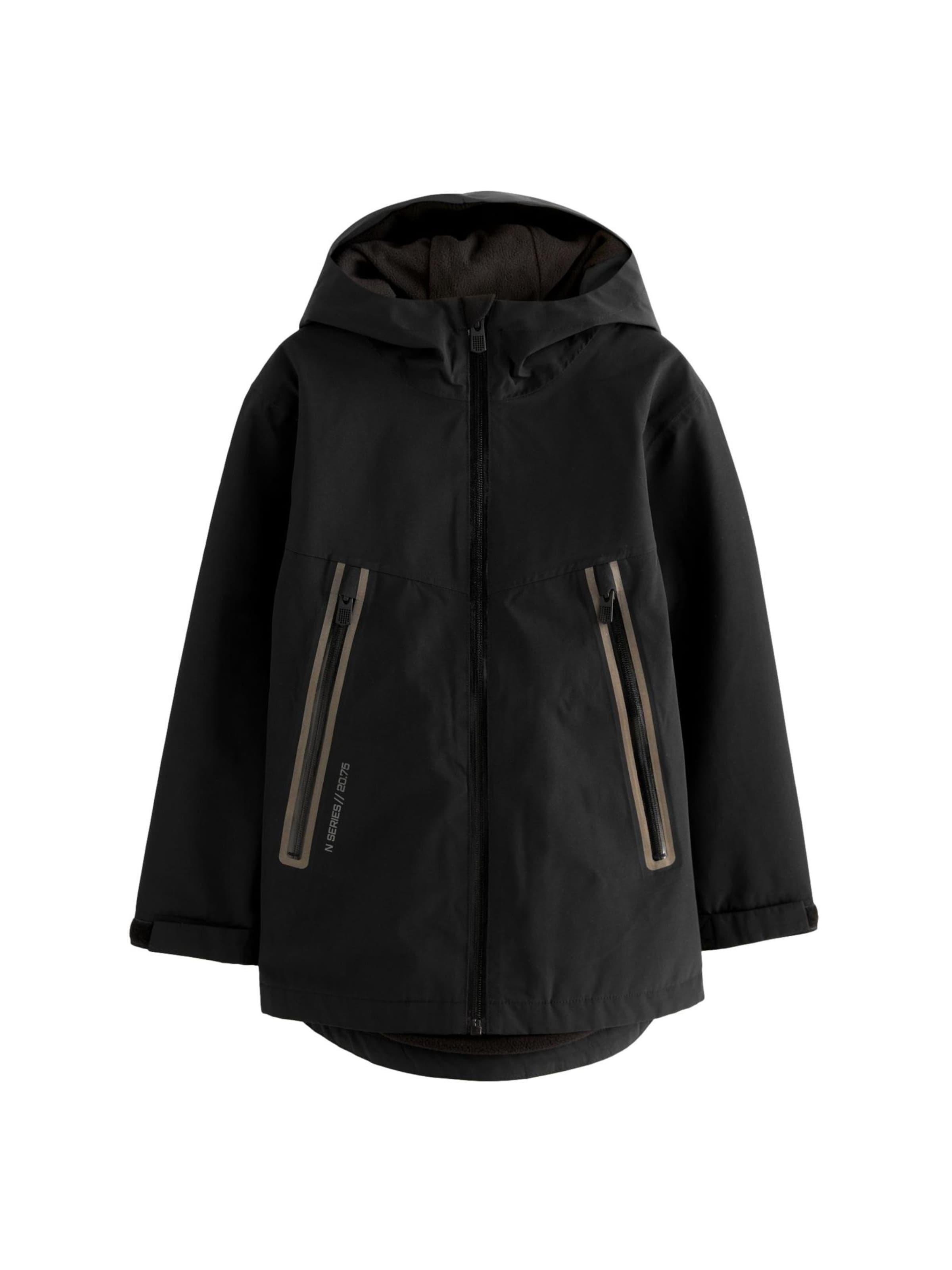 Geacă funcțională de la Next pe negru: față