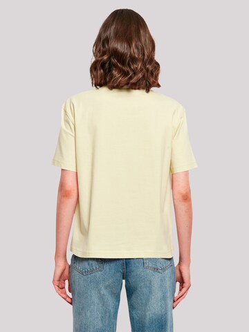 T-shirt 'Heidi Dream Big Heroes of Childhood' F4NT4STIC en jaune