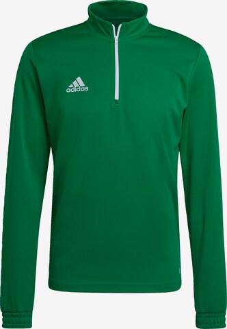 ADIDAS SPORTSWEAR Athletic Sweatshirt 'Entrada 22' in Green: front