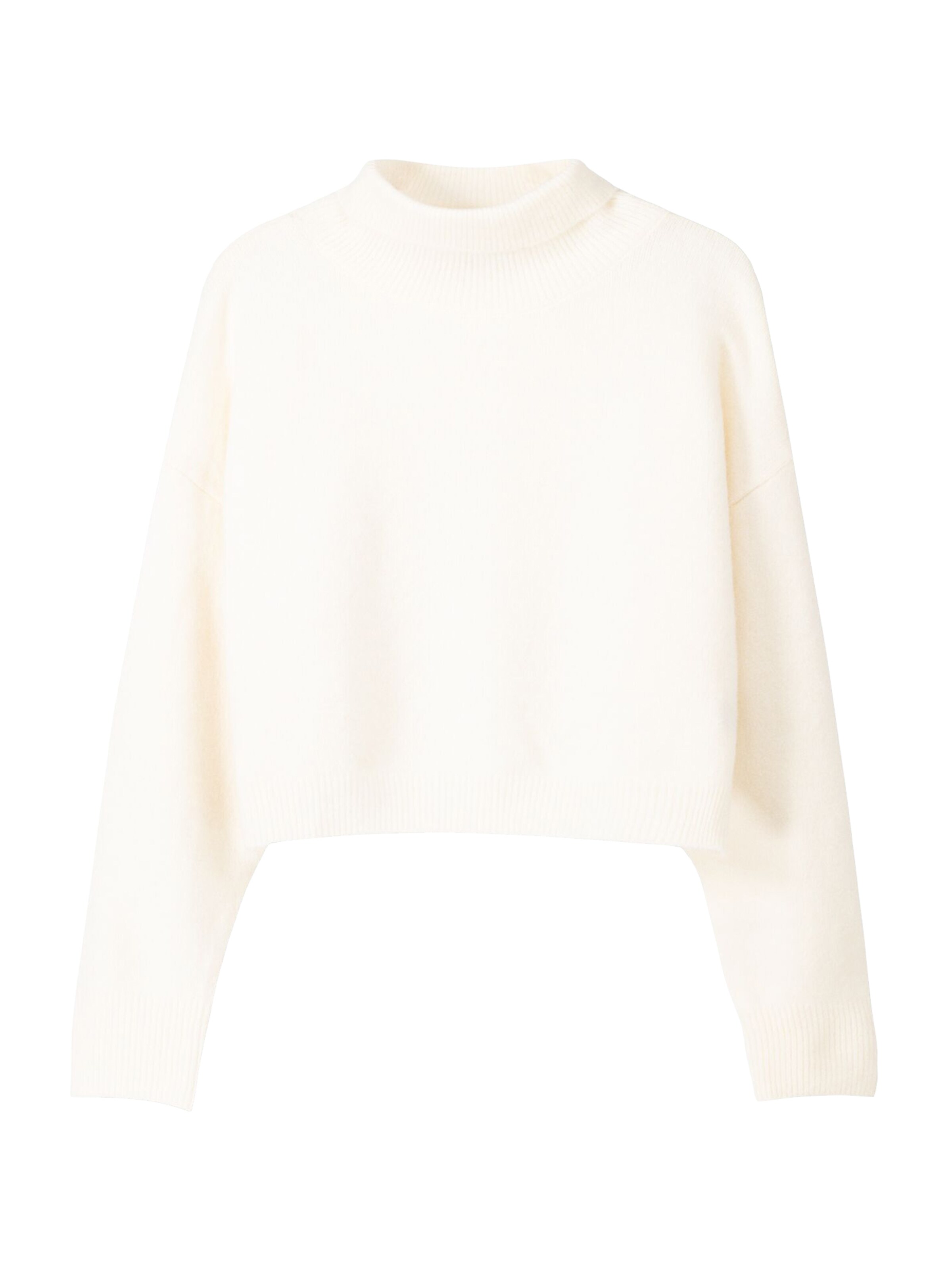 Bershka Svetr – béžová: přední strana