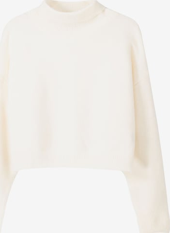 Bershka Pullover in Beige: Vorderseite