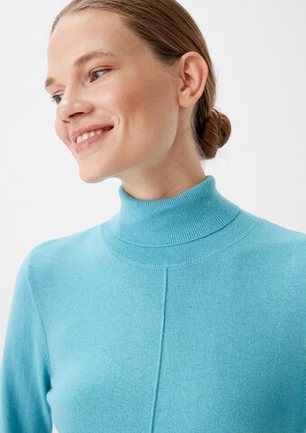 Pullover di comma casual identity in blu