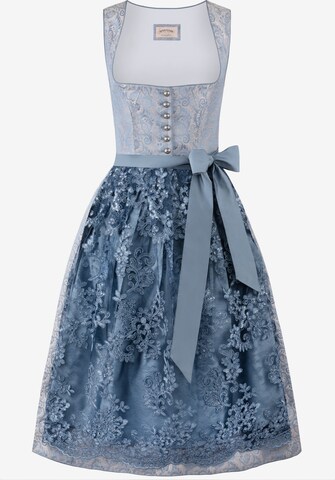 STOCKERPOINT Dirndl 'Sidonia' in Blauw: voorkant