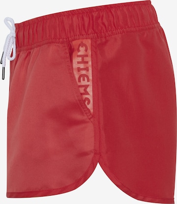 CHIEMSEE Regular Badeshorts in Rot