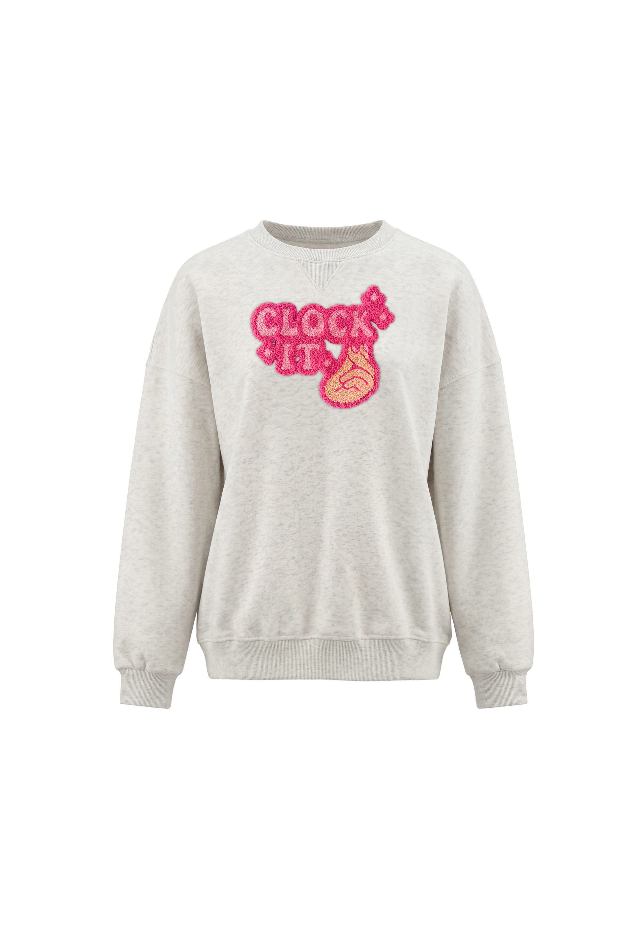 MYMO - Sudadera en blanco: frente