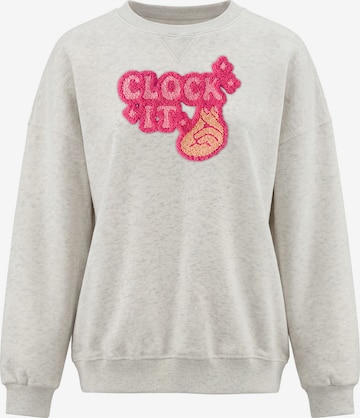MYMO - Sudadera en blanco: frente