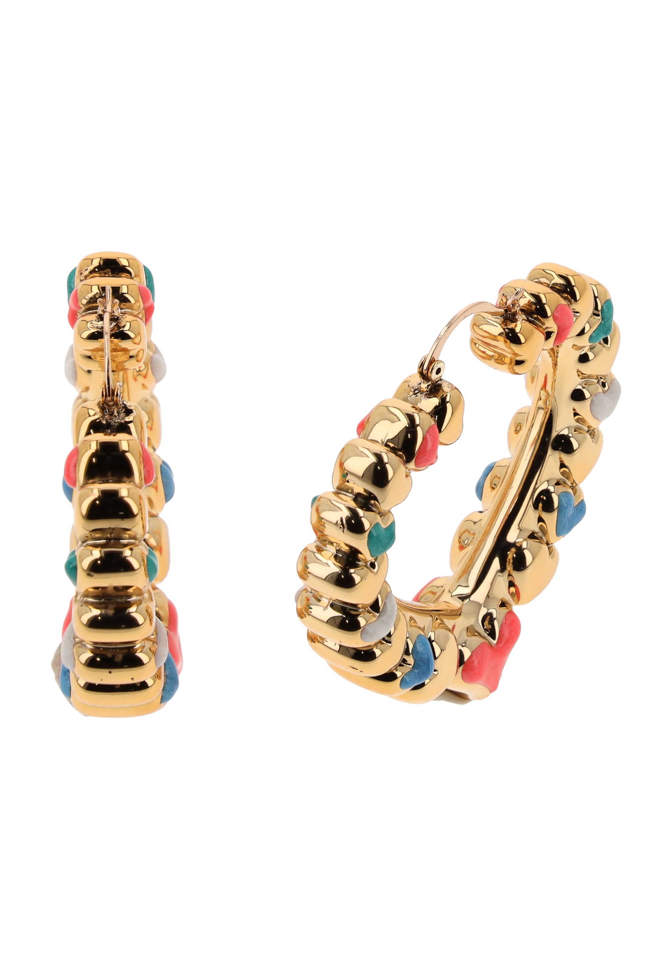 Boucles d'oreilles GRASSLAND en mélange de couleurs