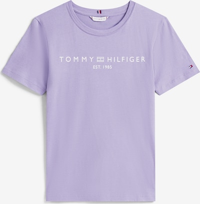 TOMMY HILFIGER Majica u lila / bijela, Pregled proizvoda