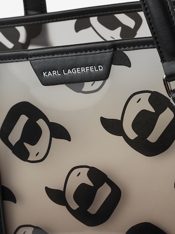 Borsa da spiaggia di Karl Lagerfeld in nero