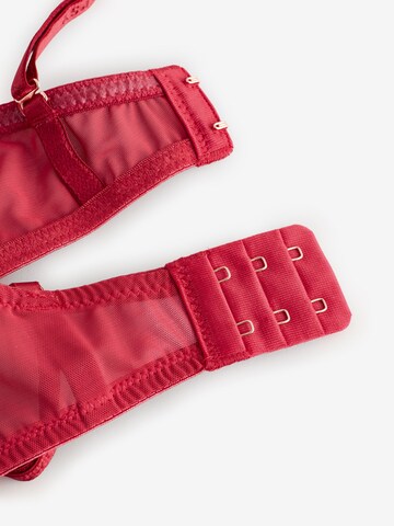 Lipsy Балконет Бюстгальтер в Красный