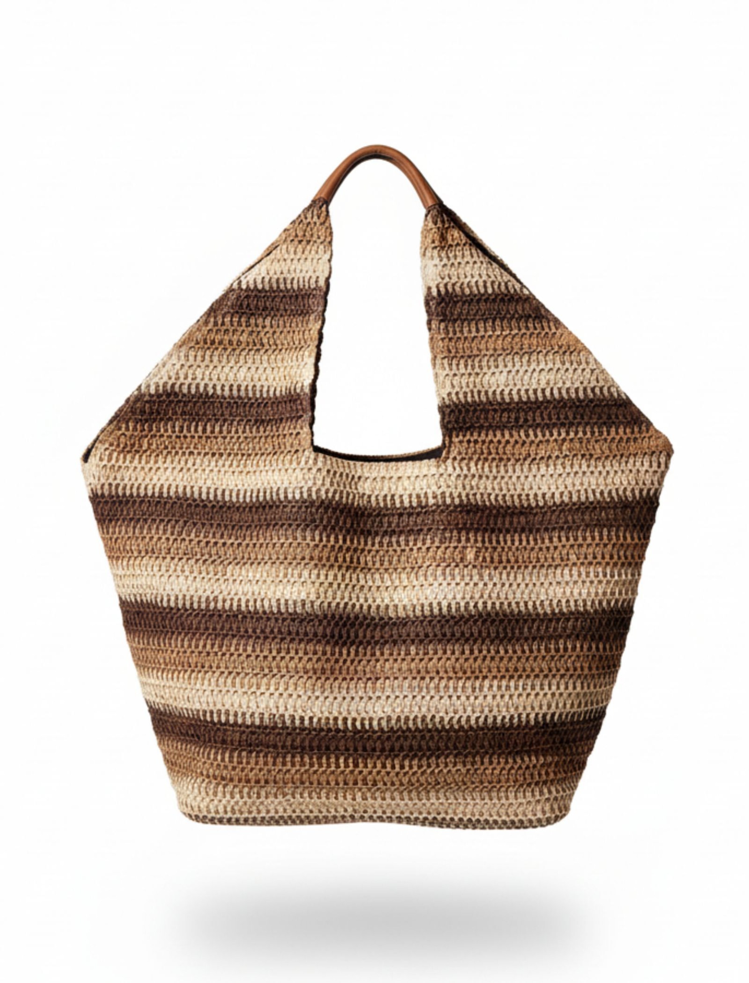 South Beach Ostoskassi värissä ruskea: etupuoli