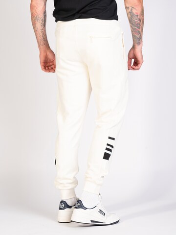 Sergio Tacchini Tapered Pants 'Plug in' in White
