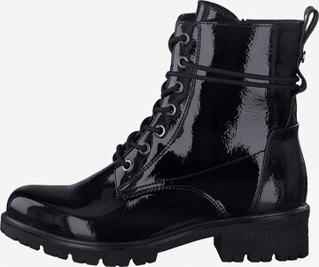 TAMARIS Lace-Up Ankle Boots in Black