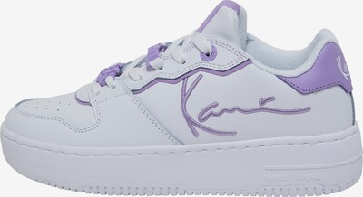 Karl Kani Baskets basses en violet / blanc, Vue avec produit