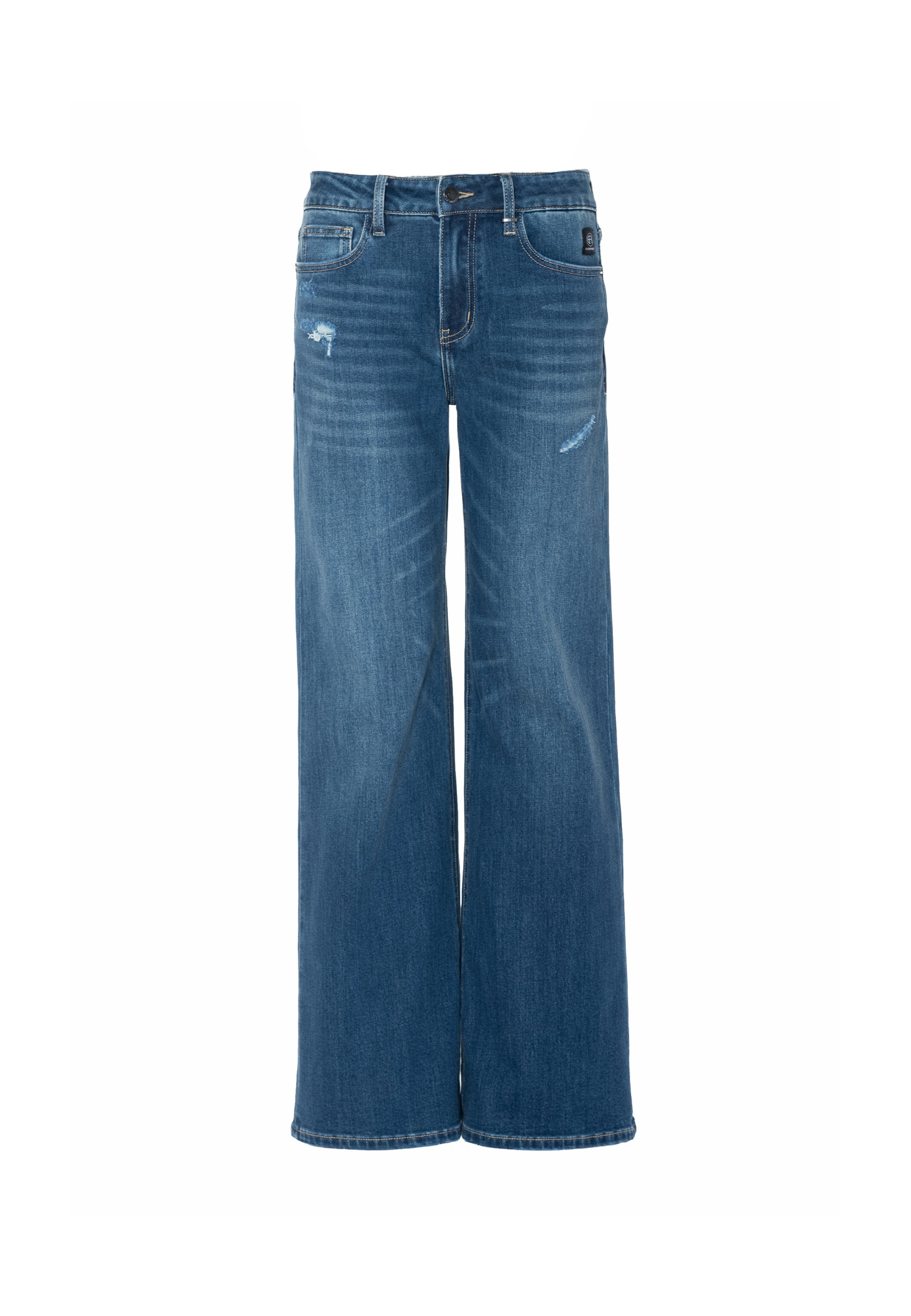 Elias Rumelis Wide Leg Jeans 'Zissi' in Blau: Vorderseite