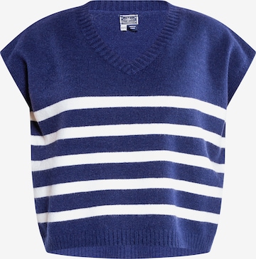 Pull-over DreiMaster Maritim en bleu : devant