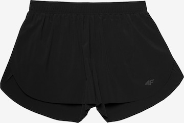 4F Regular Sporthose in Schwarz: predná strana