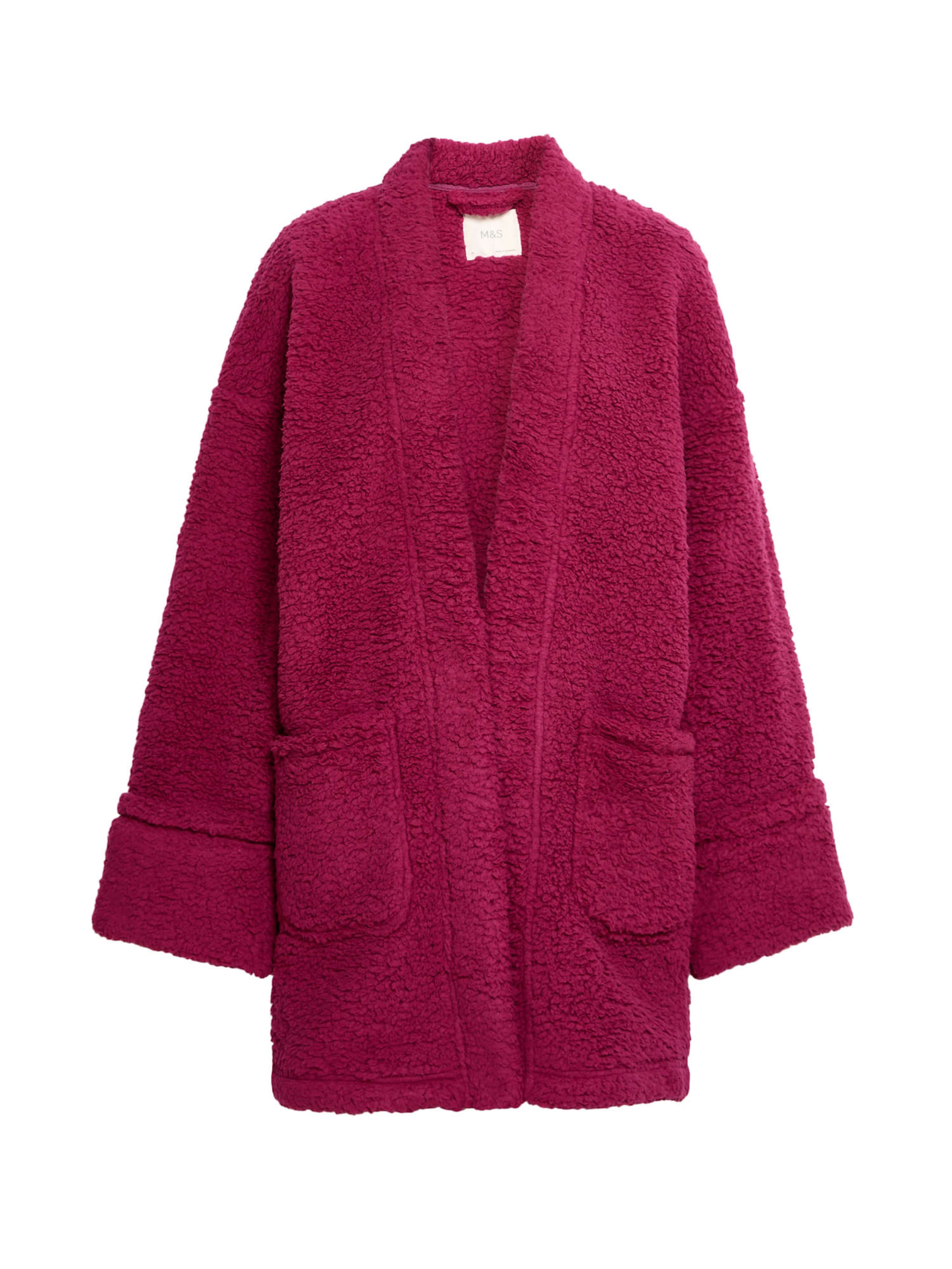 Marks & Spencer Badjas kort in Lila: voorkant