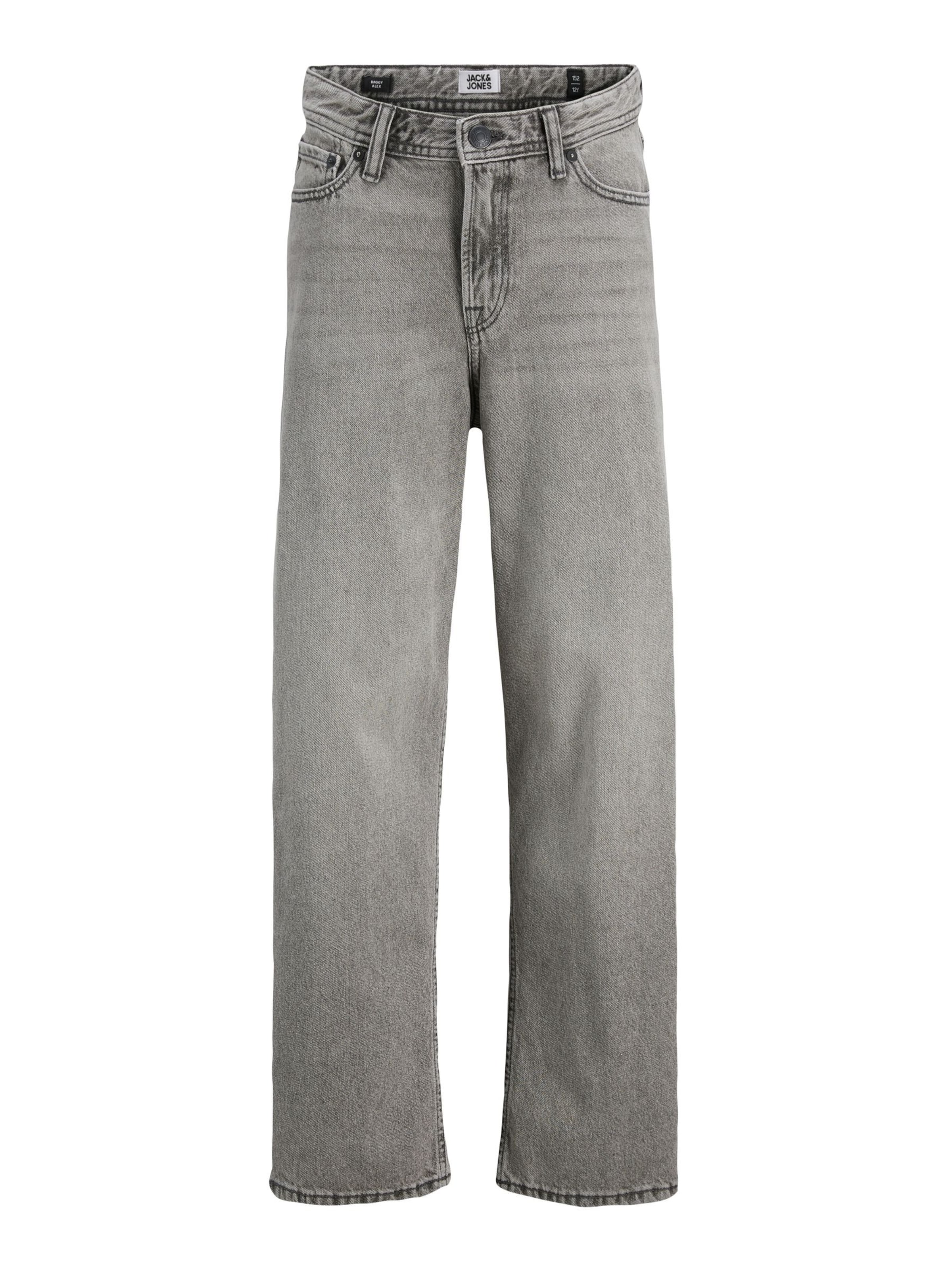 Baggy Jeans 'JWHAlex JJOriginal AKM 554' di Jack & Jones Junior in grigio: frontale