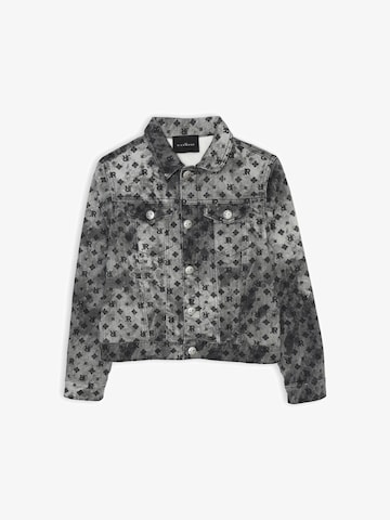 John Richmond Between-Season Jacket 'Monogram' in Grey: front