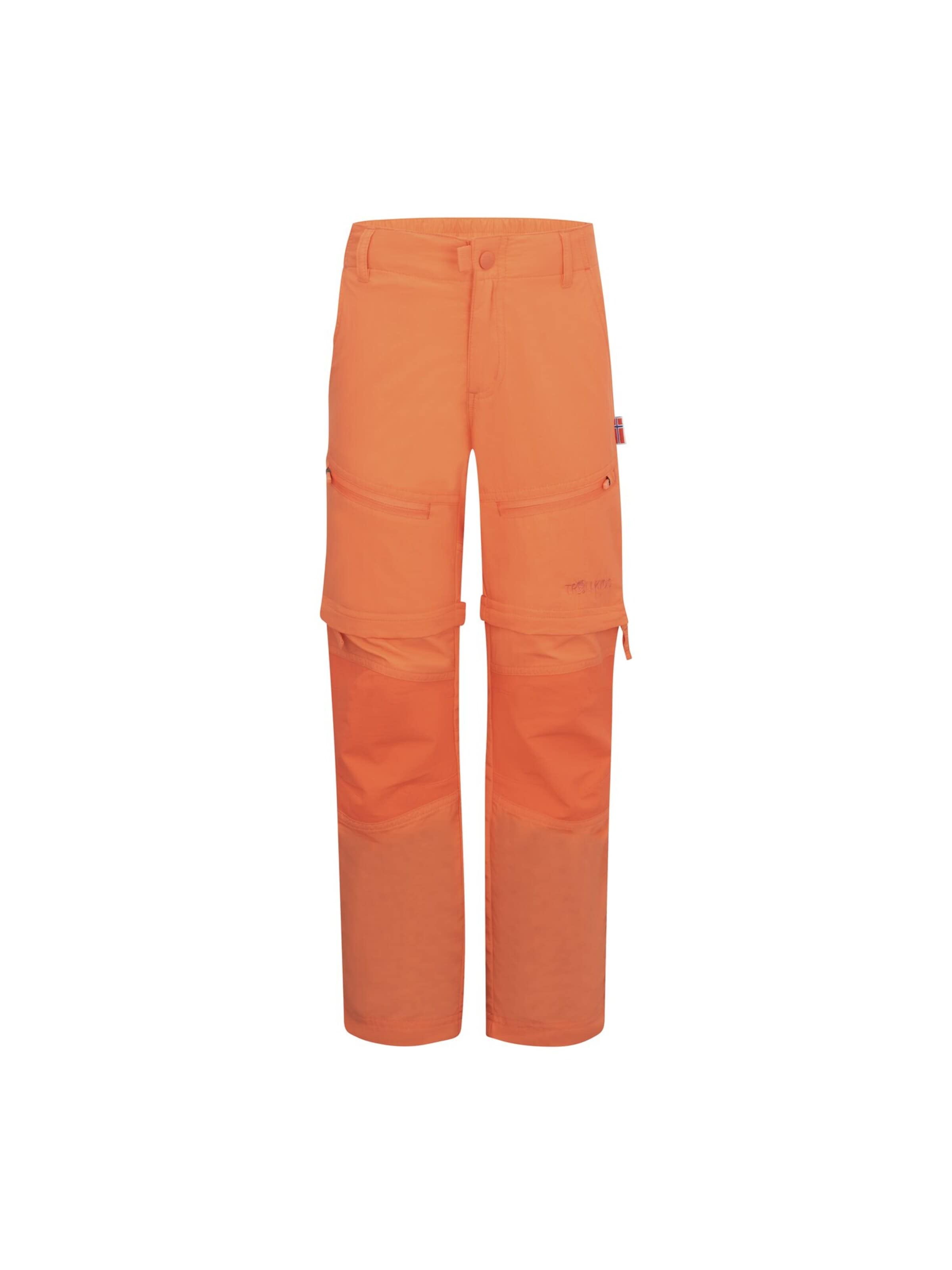 TROLLKIDS Workout Pants in Orange: front
