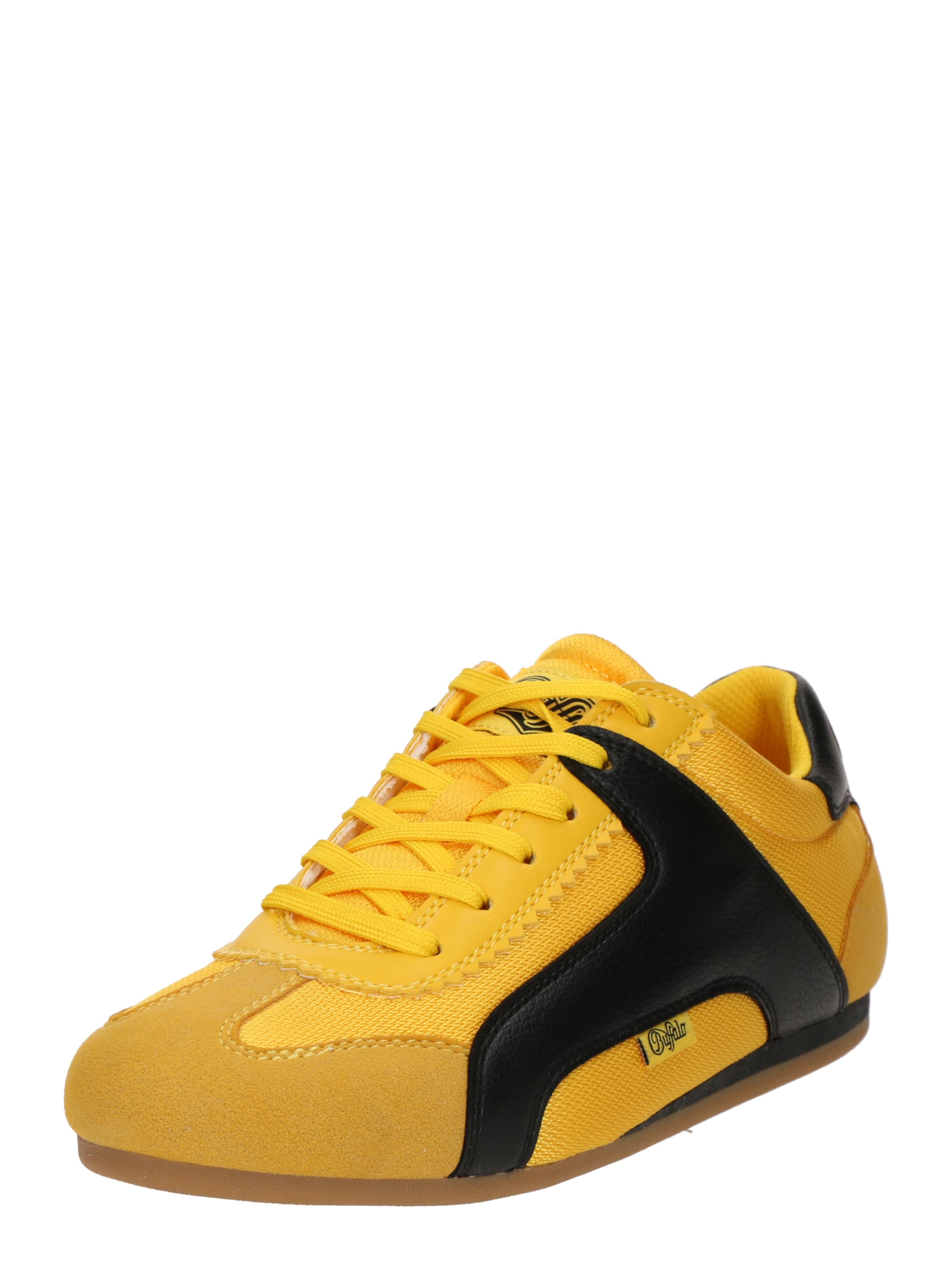 Baskets basses BUFFALO en jaune : devant