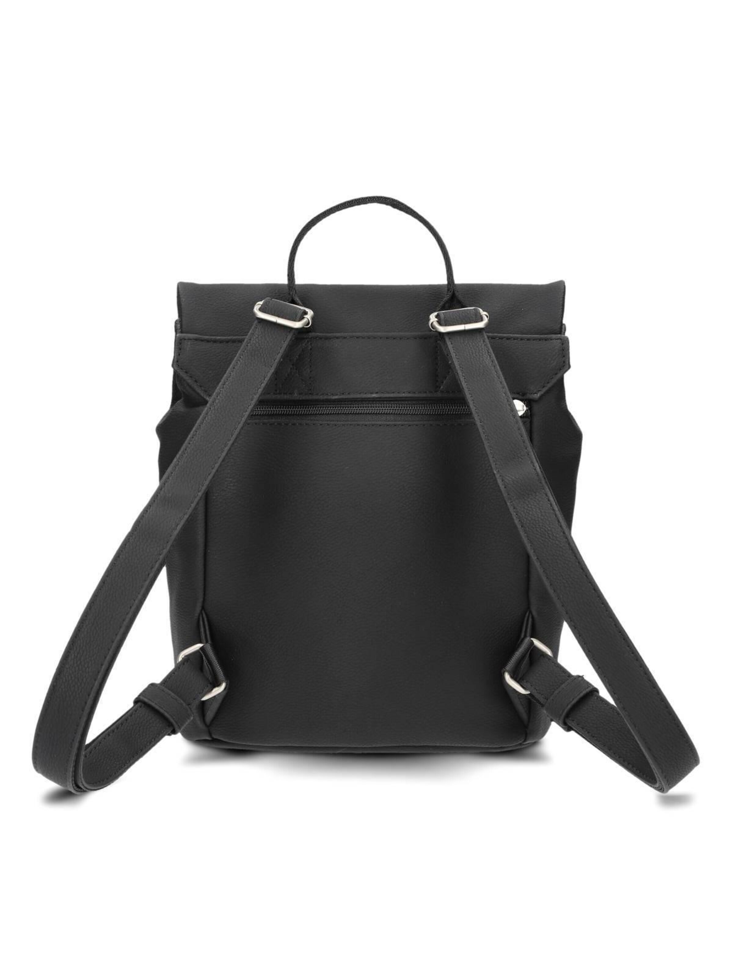 ZWEI Rucksack 'MADEMOISELLE.M MR8'‌‌‌‌‌ in Schwarz