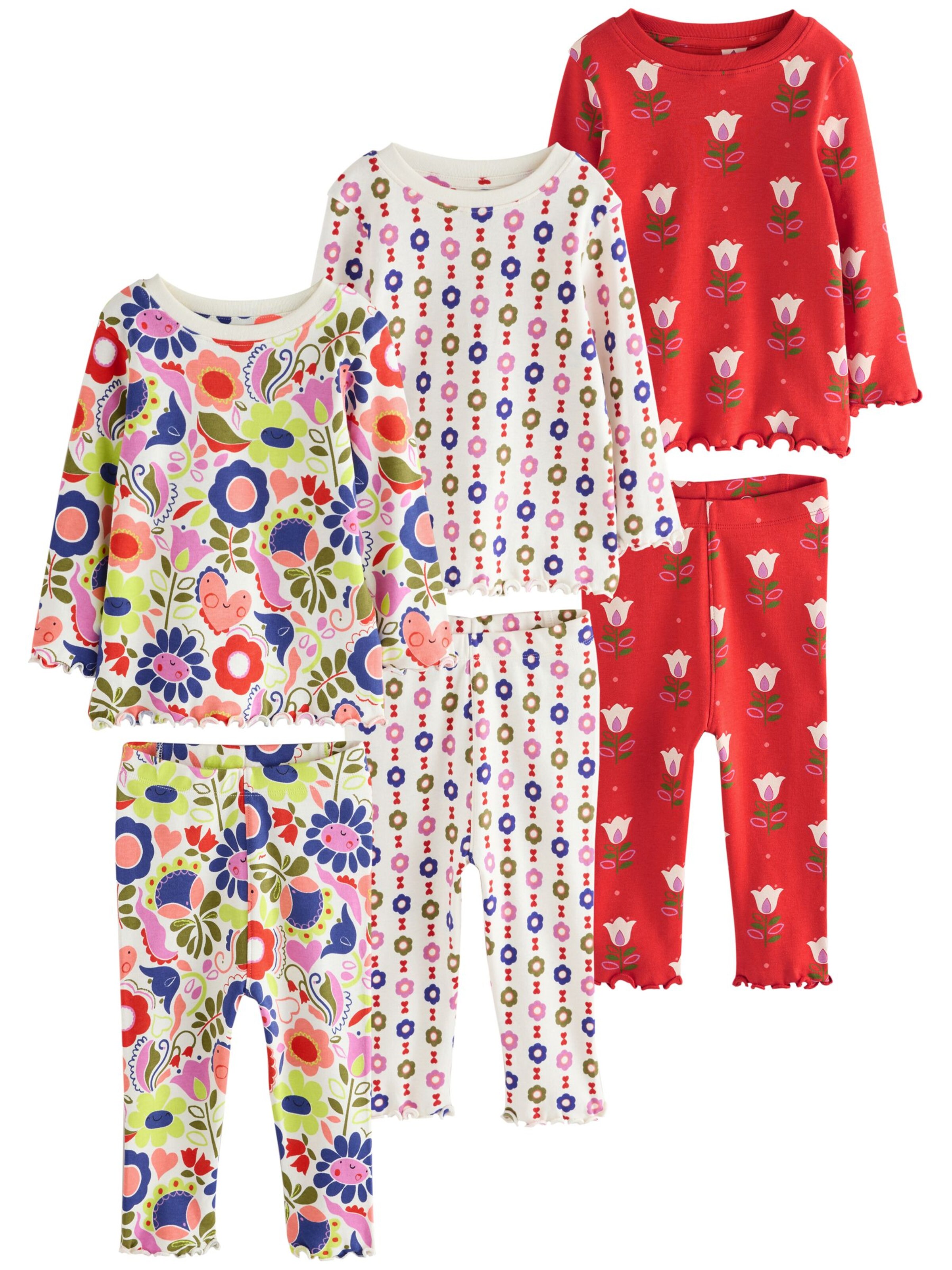 sarkans Next Pidžama: no priekšpuses