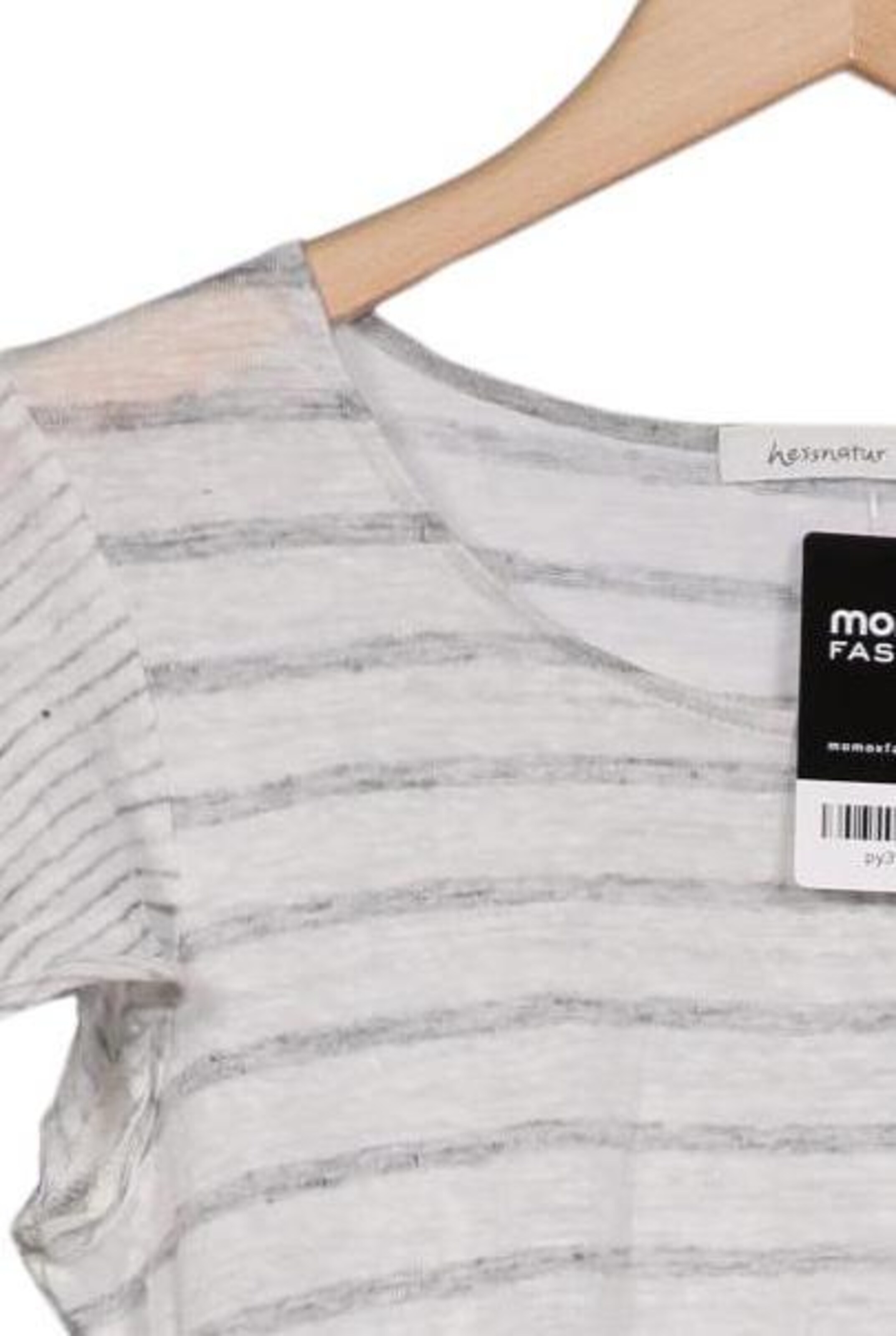 hessnatur Top & Shirt in XS in Grey