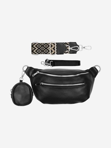 SevaBags Crossbody Bag in Black: front