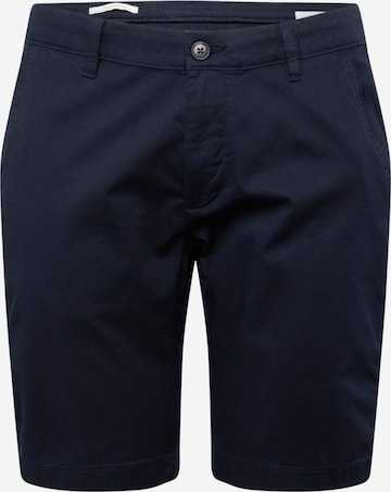 Regular Pantaloni eleganți de la s.Oliver pe albastru: față