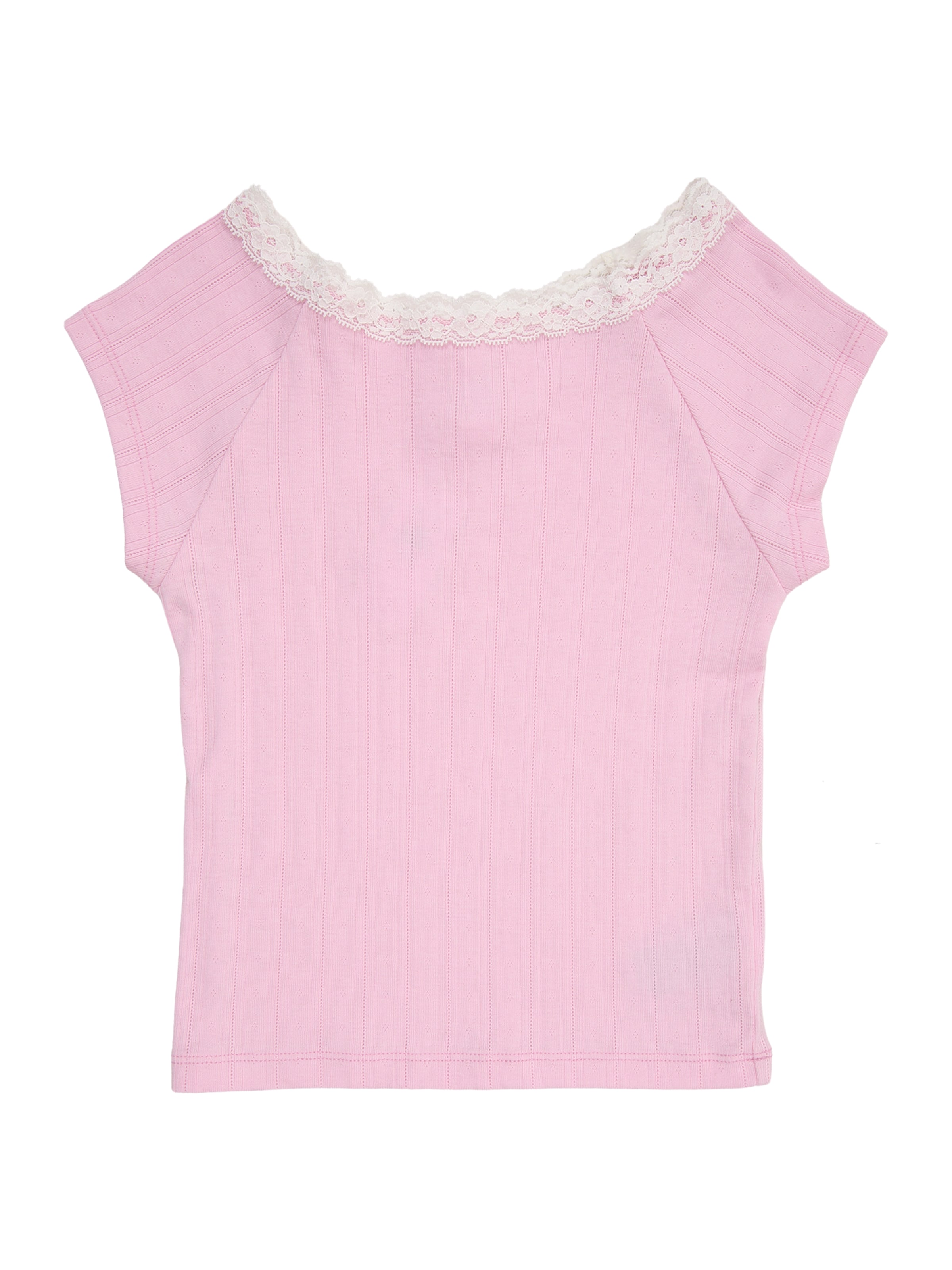 GAP - Camiseta en rosa: frente