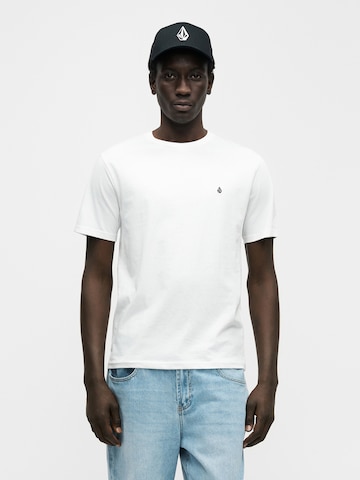 balta Volcom Marškinėliai