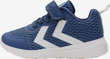 Baskets Hummel en bleu : devant